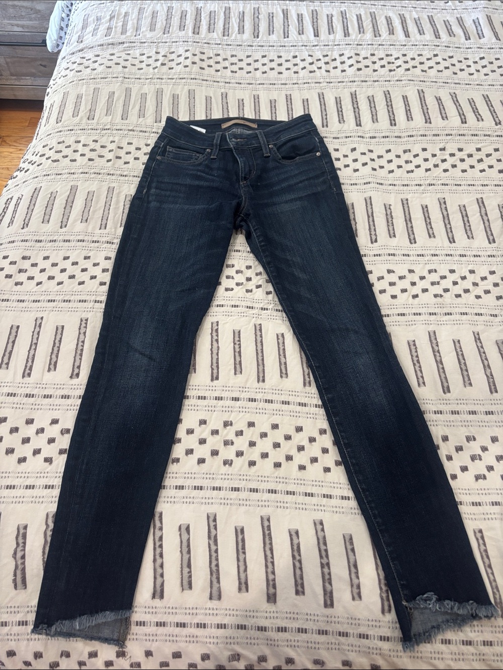 Joe’s Blondie Mid Rise Skinny Ankle Jean